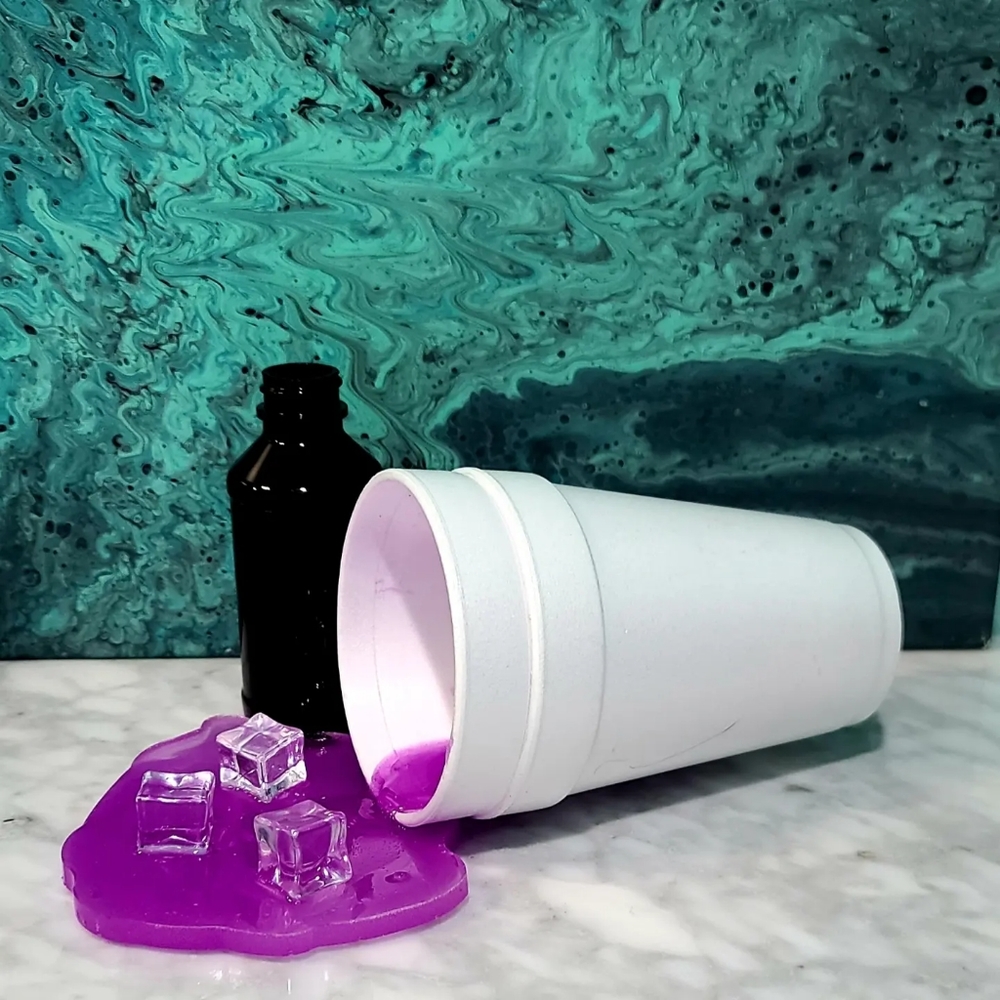 Custom Spilled Lean Display